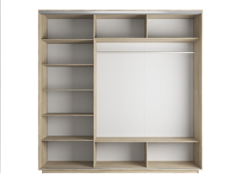 Шкаф-купе Экспресс 3-х дверный Фотопечать Шары Стекла 240х60х220