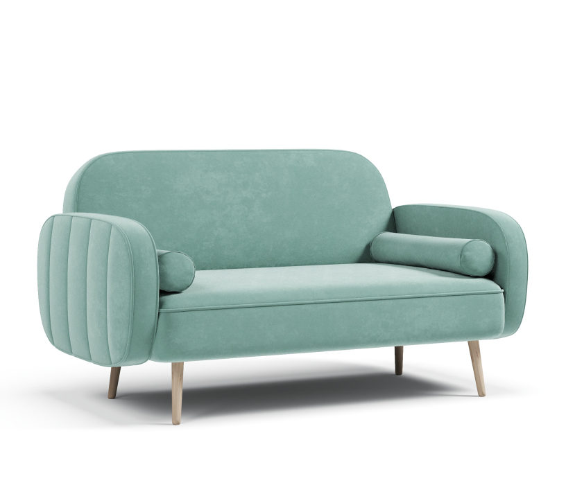 Офисные диваны, Диван прямой нераскладной Бержер, велюр