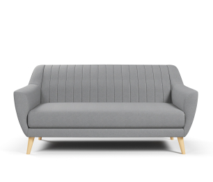 Диван прямой Стокгольм нераскладной,велюр