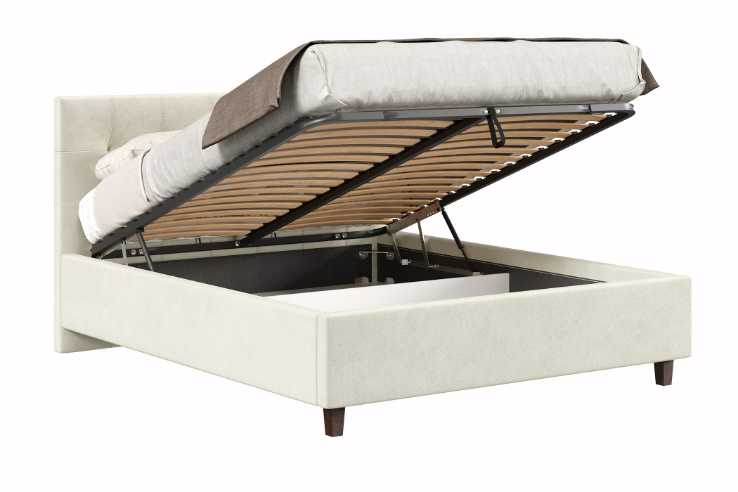 Мягкая кровать, Кровать Турин 1600 с подъёмным механизмом