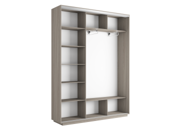 Шкаф-купе Экспресс Элемент трио 2200 x 1800 x 450