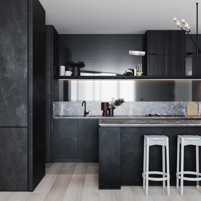 Столешницы, Столешница 3000*595*38 влагостойкая Ботаника 2743_Т