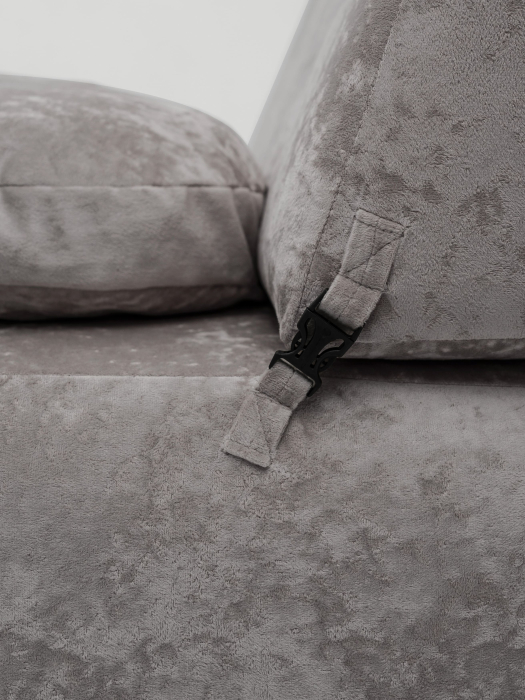 Дизайнерские диваны для гостиной, Бескаркасный диван Бабл, плюше 