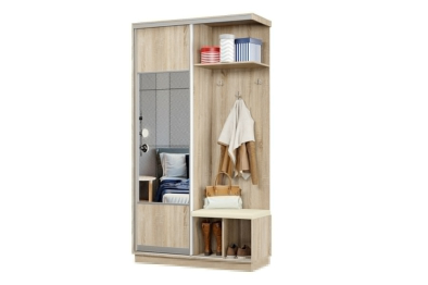 Прихожая Премьер 01 Лайт Мини 05 Правая Мягкая