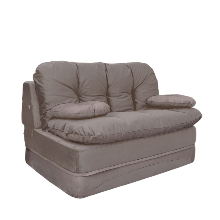 Бескаркасные диваны, Бескаркасный диван-кровать Клиффорд Мини, спальное место 1550*1900 мм велюр