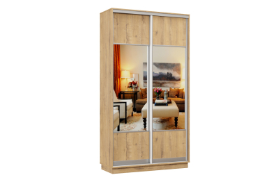 Шкаф-купе Премьер Лайт 01 (05;05) двухдверный