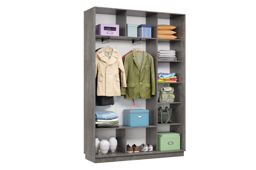 Шкафы-купе 2-х дверные, Шкаф-купе Премьер 09 (01ЗБ;01ЗБ) фасады зеркало бронза/двухдверный/Профиль чёрный муар