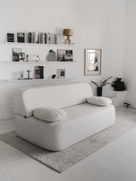 Бескаркасный диван Бабл,букле