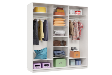 Шкаф-купе Премьер Лайт 42 (08;08;08) трехдверный