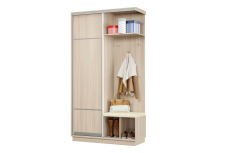 Прихожие, Прихожая Премьер 01 Лайт Мини 08 Правая Мягкая