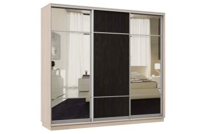 Шкаф-купе Премьер Лайт 57 (11;08;11) трехдверный