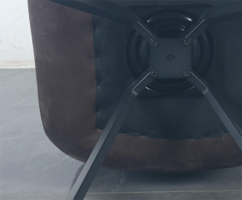 Стулья, Стул Gustaf ВЕЛЮР поворотный опоры черные