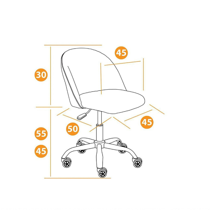 Для офиса и дома, Кресло MELODY, флок, бежевый