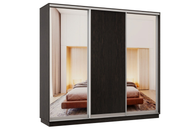 Шкаф-купе Премьер Лайт 54 (01;02;01) трехдверный