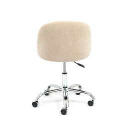 Кресло MELODY, флок, бежевый