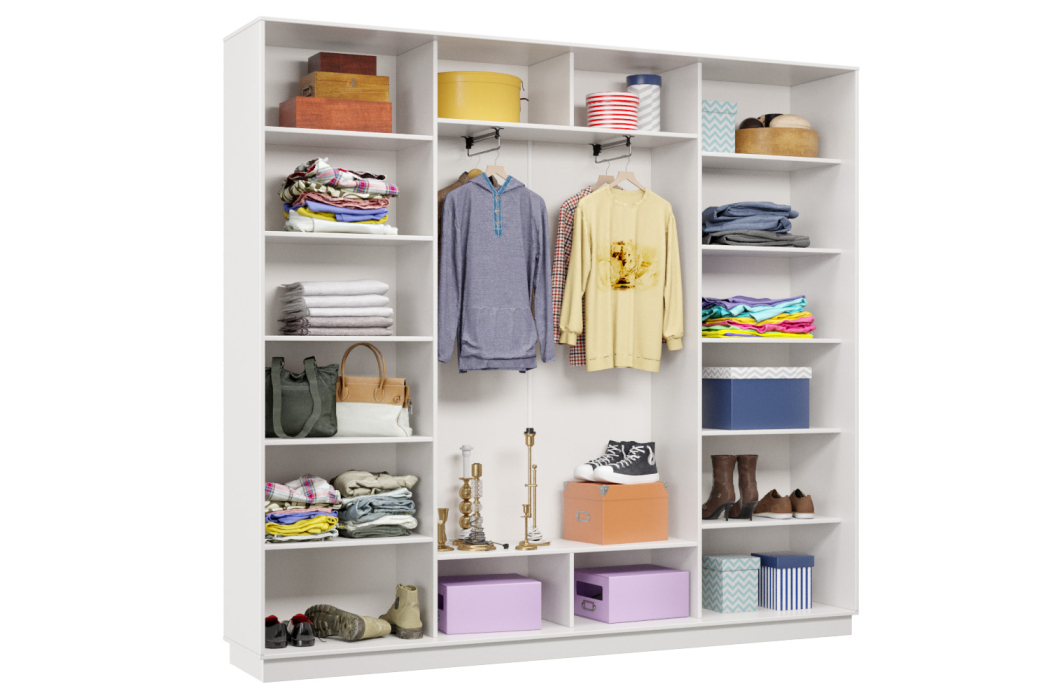 Шкафы-купе 3-х дверные, Шкаф-купе Премьер Лайт 63 (05;05;05) трехдверный