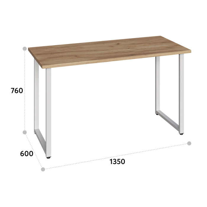Прямые, Стол письменный С-600