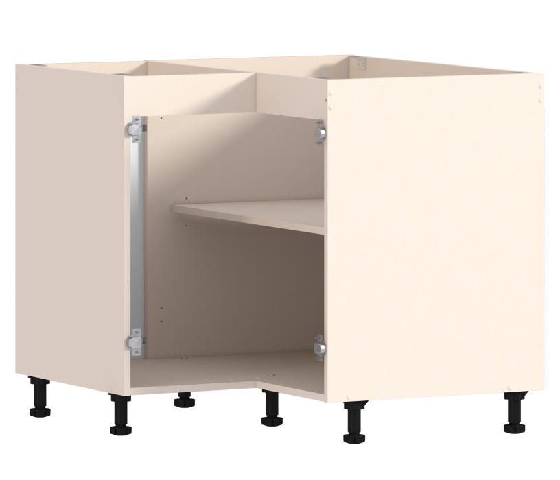 , Регина РСУР/1-90 Шкаф-Стол угл равнст Песочный