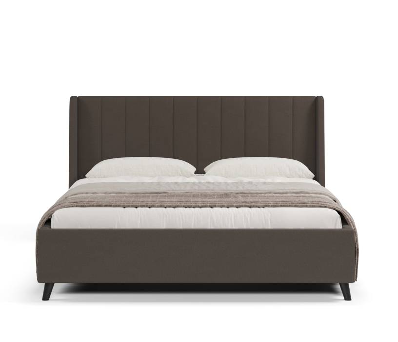 Мягкая кровать, Кровать Милла 140, велюр