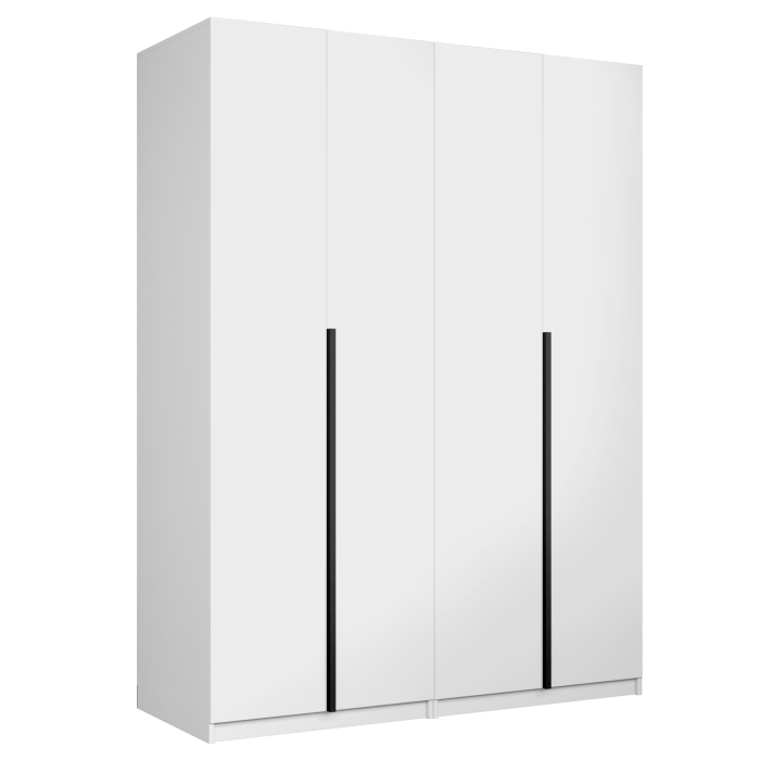 Шкафы распашные, Шкаф складной Е1 Локер ("Гармошка") 162х52.5х220 см, с модулем