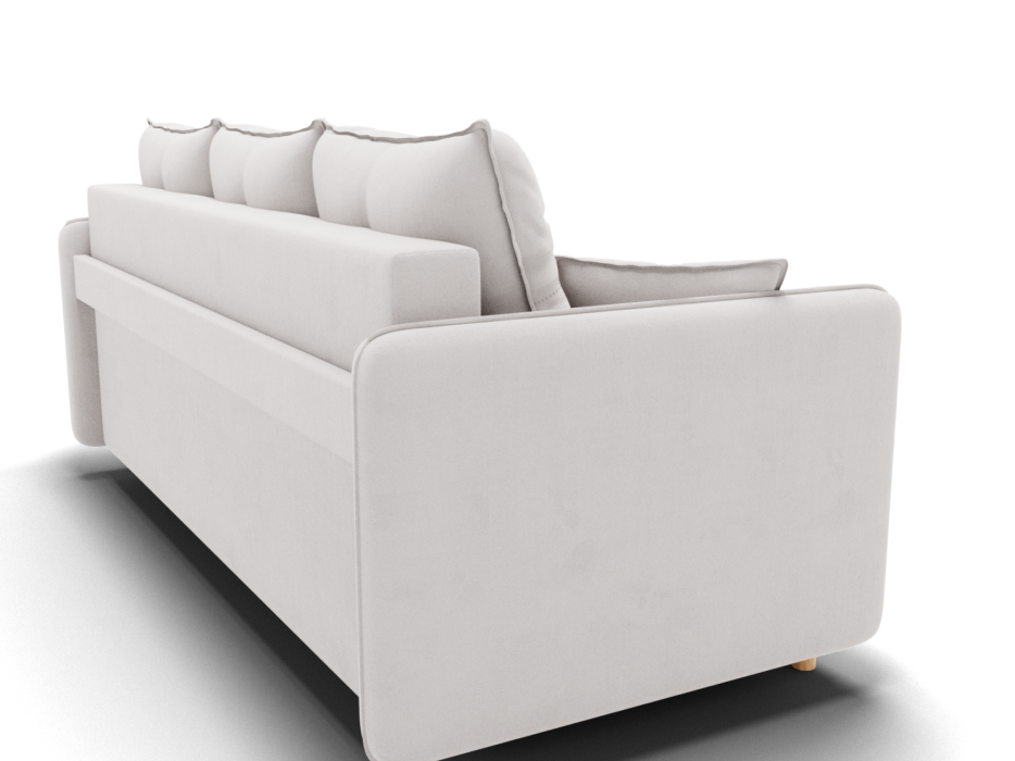 Диваны еврокнижки, Прямой диван Лотос,НПБ,еврокнижка,велюр