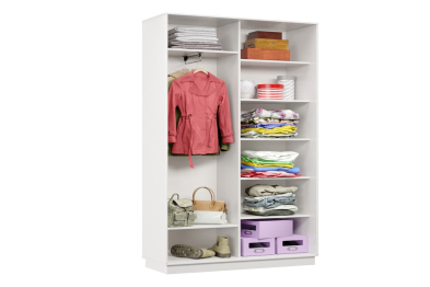 Шкаф-купе Премьер МИНИ 01 (01ЗБ;01ЗБ) фасады зеркало бронза/двухдверный/Профиль чёрный муар