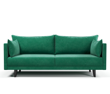Диваны прямые, Диван-кровать Сканди, тик-так, велюр