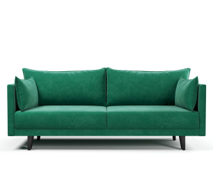 Диван-кровать Сканди, тик-так, велюр