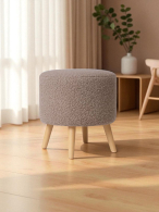 Пуф в прихожую, Пуф Лаки,букле