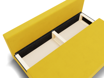 Прямой диван Сияние,еврокнижка,велюр