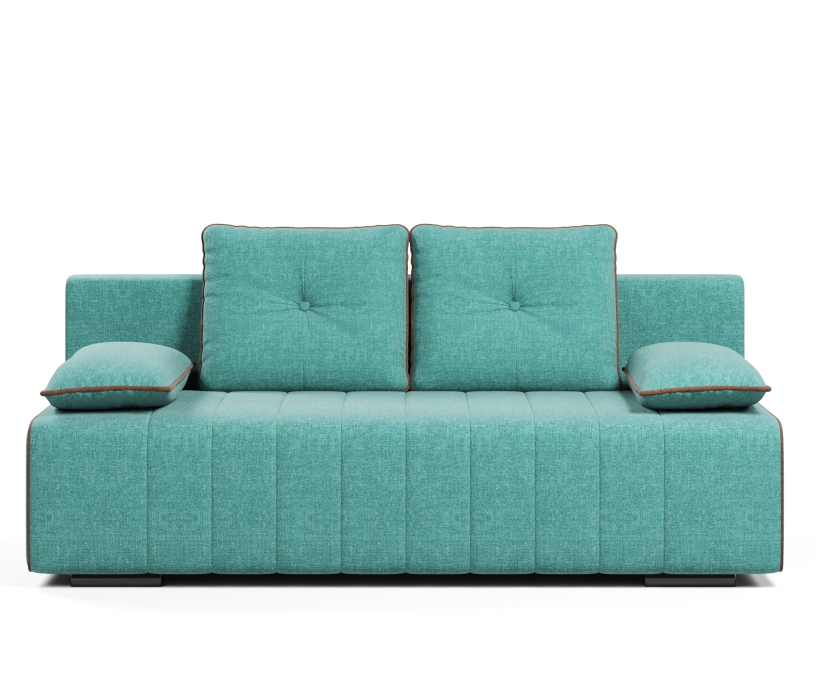 Диваны кровати со спальным местом, Диван-кровать прямой Лестер аккордеон-евро, рогожка