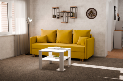 Прямой диван Санти,еврокнижка,велюр