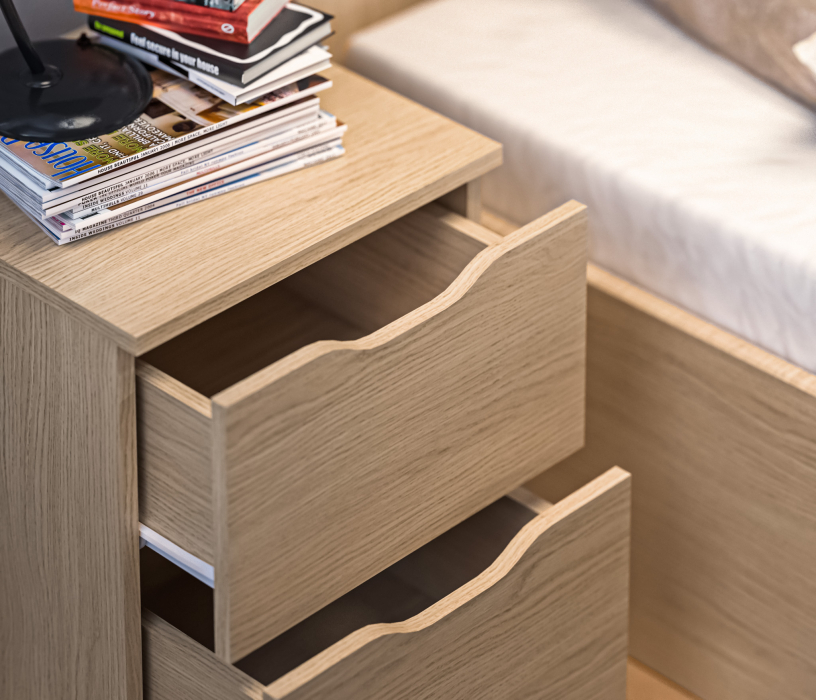 Прикроватные тумбы, Тумба Бруклин СБ-3253