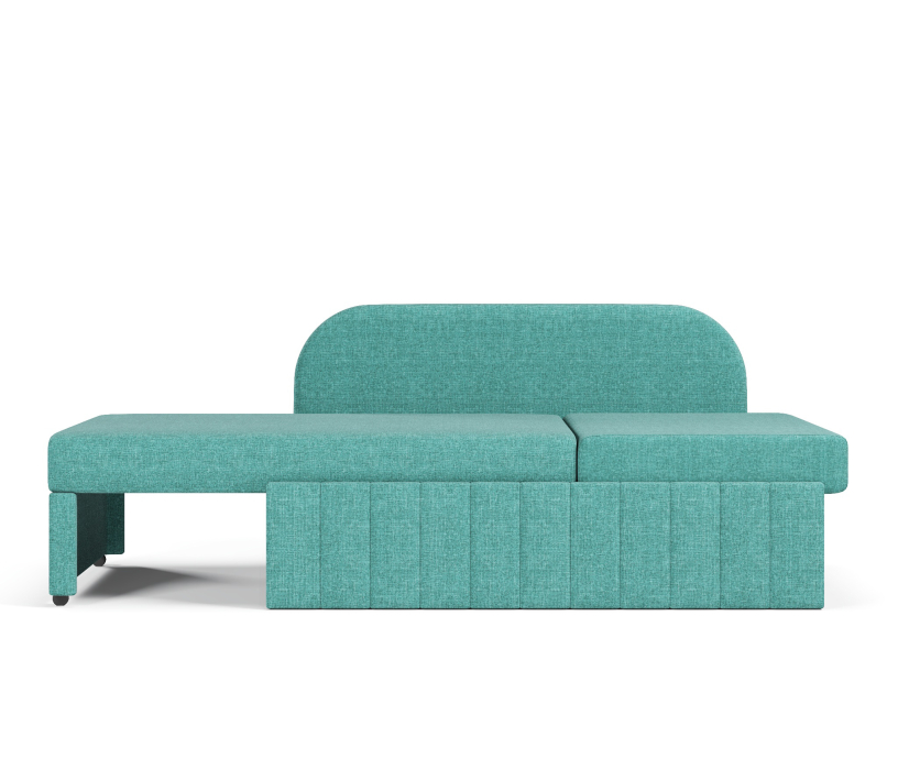 Диваны прямые кухонные, Кушетка Кларисс, рогожка