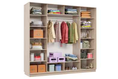 Шкаф-купе Премьер Лайт 58 (02;01;02) трехдверный