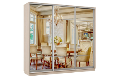 Шкаф-купе Премьер Лайт 54 (11;11;11) трехдверный