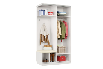 Прихожая Премьер 04 Лайт 05 Левая Мягкая