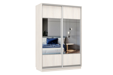 Шкаф-купе Премьер Лайт 10 (05;05) двухдверный