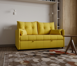 Прямой диван Палермо,выкатной,велюр