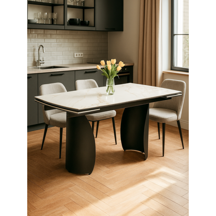 Обеденные столы, Керамический стол Готланд 160(220)х90х79