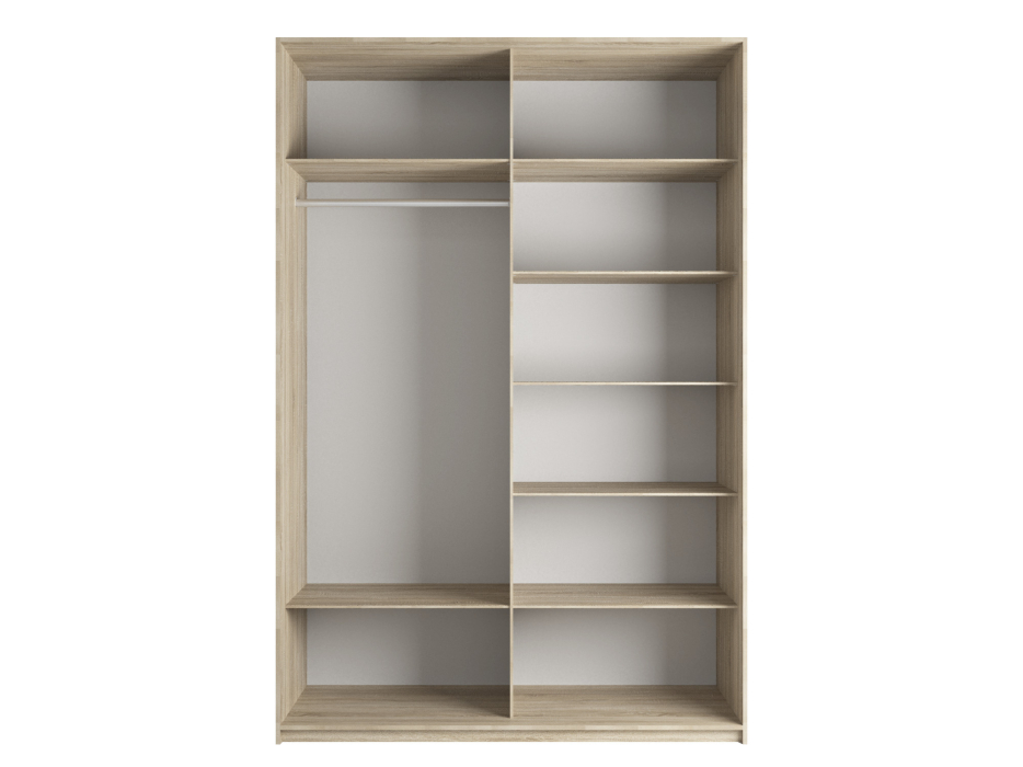 Шкафы-купе 2-х дверные, Шкаф-купе Эста 2-х дверный Стекла хаки/Доводчик 200х66х240