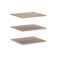 Комплектующие, Комплект полок для 4-х дверного шкафа Николь мод.12, дуб альпийский