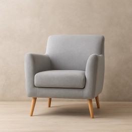 Кресло Аврора, Базовые ткани, Velutto Soft