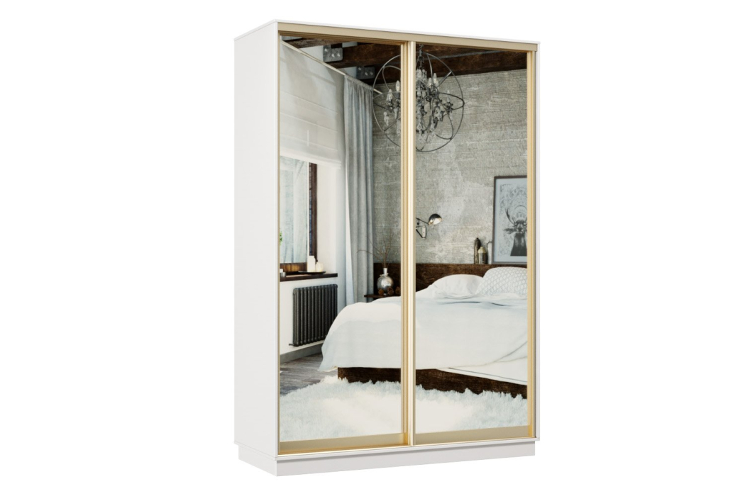 Шкафы-купе, Шкаф-купе Премьер 03 белый