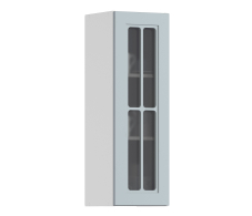 MODERN, MODERN шкаф навесной со стеклом 1 дв 30х93 см