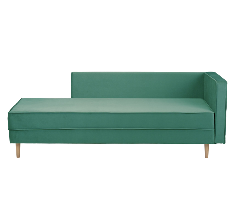 Дизайнерские диваны для гостиной, Диван - кушетка Блюз, велюр