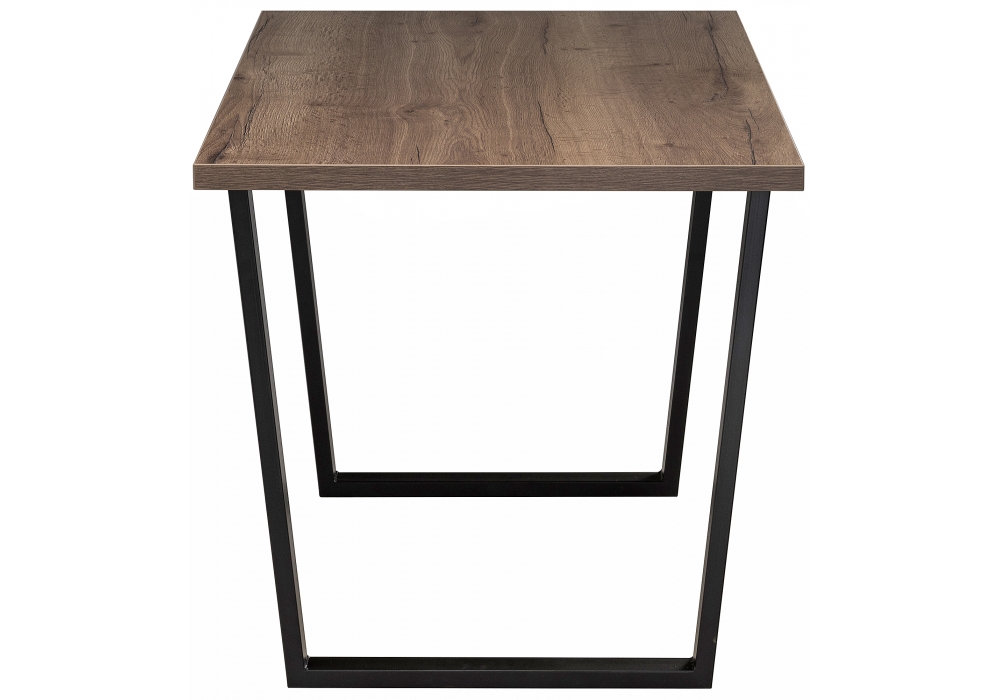 Обеденные столы, Стол деревянный Эльпатия 130 (черный матовый)