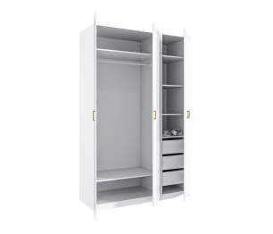 Шкаф трехдверный Ассоль/Макс 1500 мм