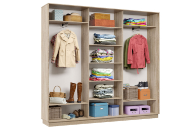 Шкаф-купе Премьер Лайт 53 (11;08;11) трехдверный