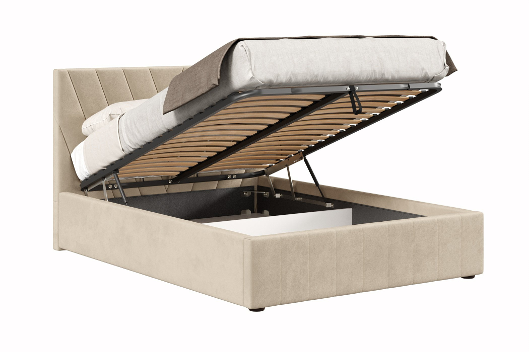 Мягкая кровать, Кровать Палермо 1400 с подъёмным механизмом